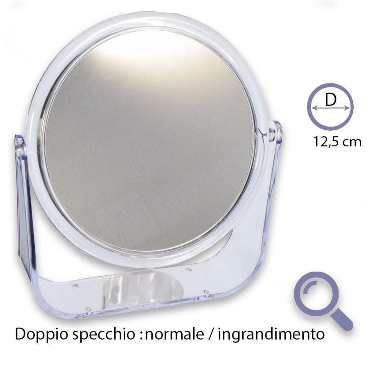Le kikke specchio tondo da tavolo 15 cm
