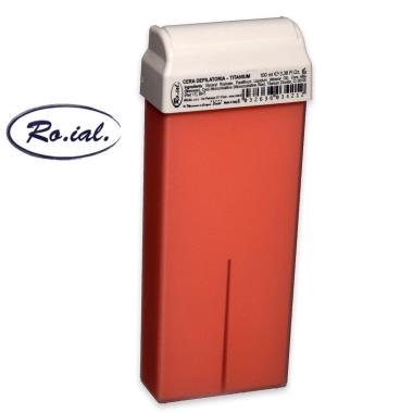 Roial cera in cartuccia 100 ml titanio rosa pelli sensibili