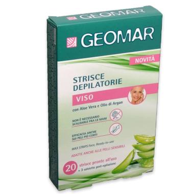Geomar strisce viso 20 pezzi