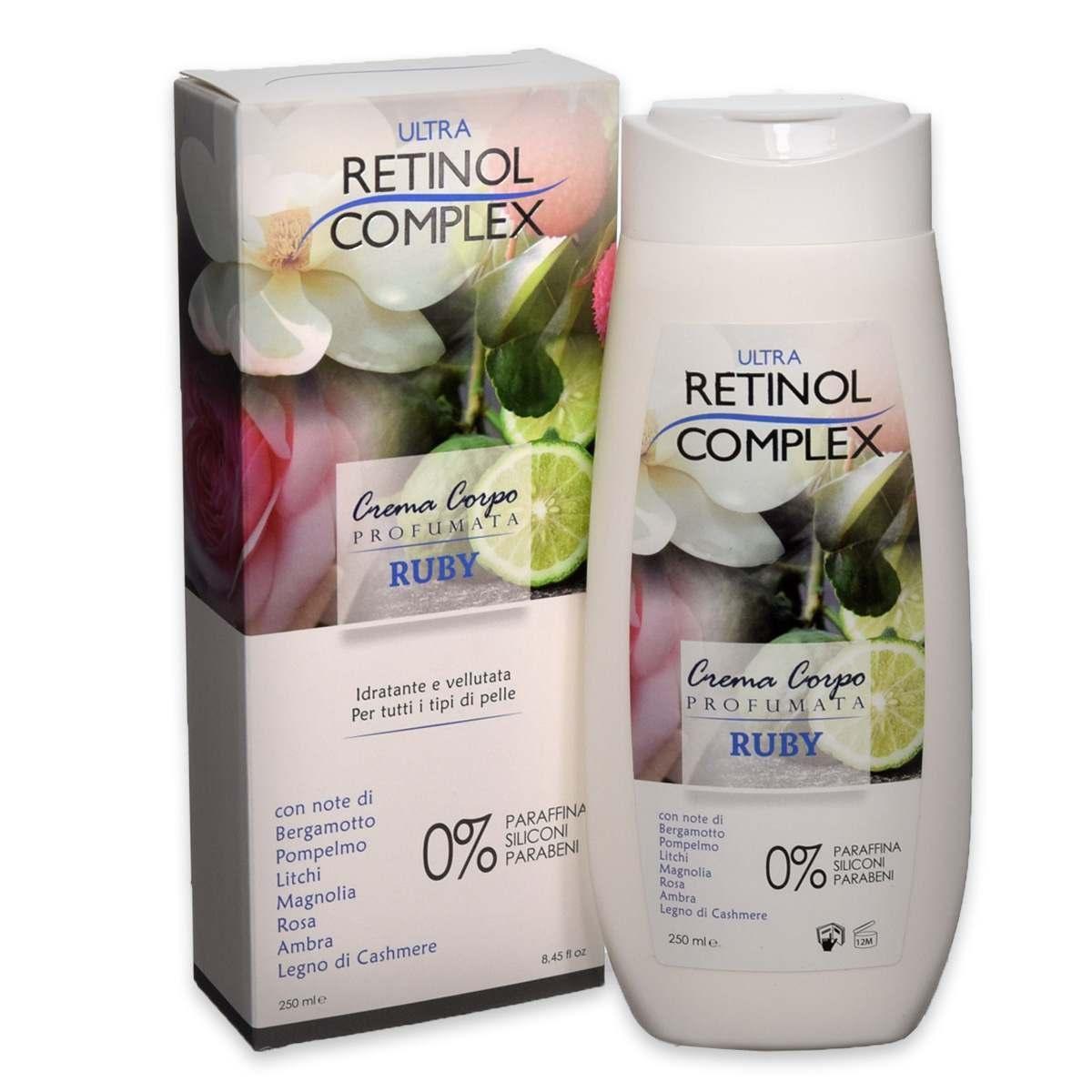 Retinol complex crema corpo 200 ml ruby