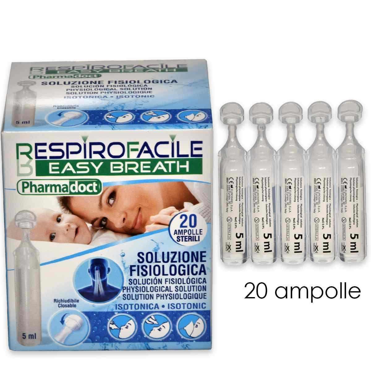Pharmadoct 20 ampolle fisiologica da 5 ml