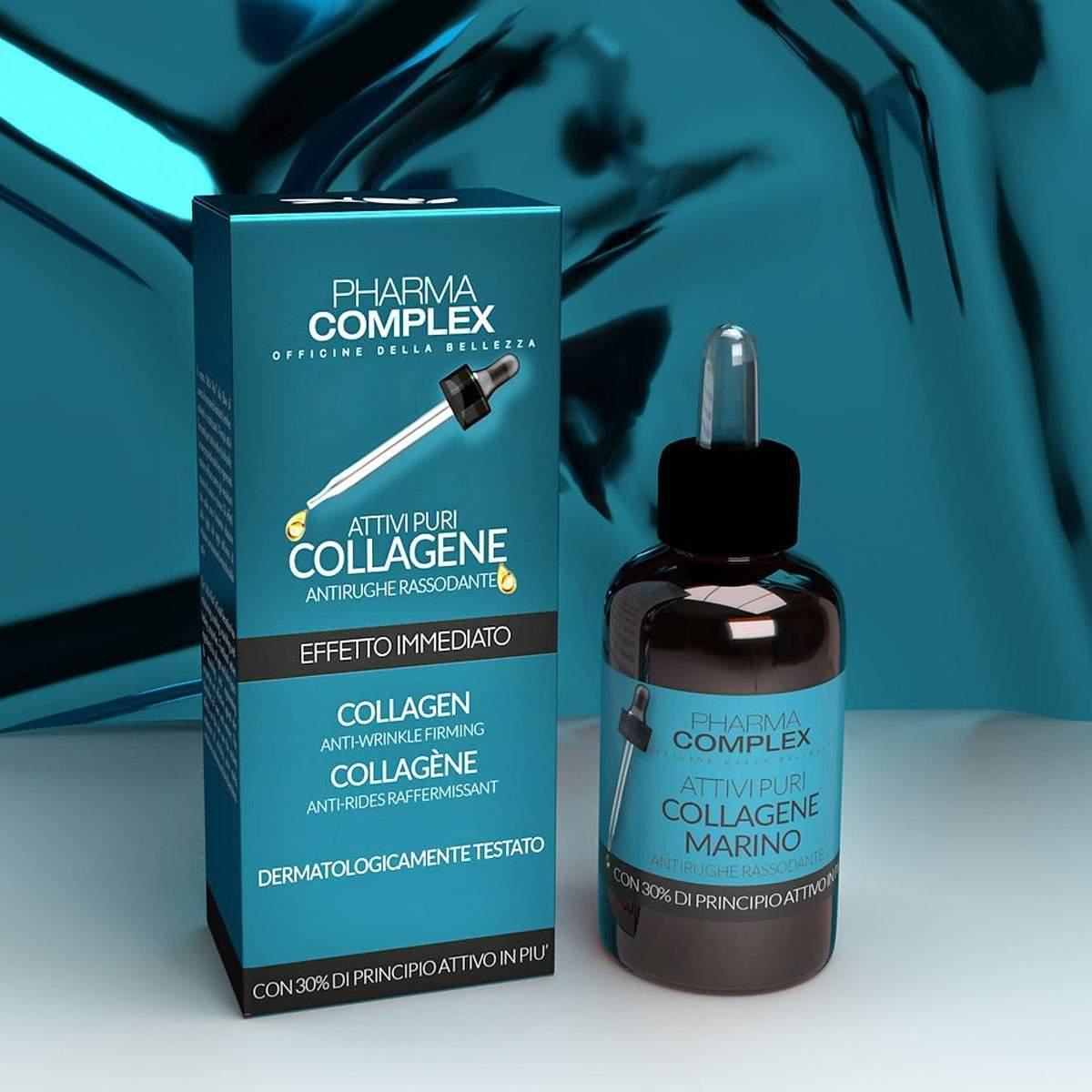 Pharma complex siero viso attivi puri collagene 30 ml