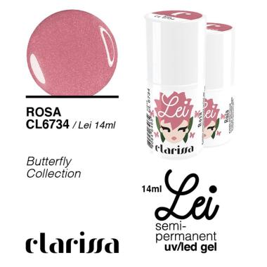 Clarissa smalto semipermanente tpo free 14 ml  rosa