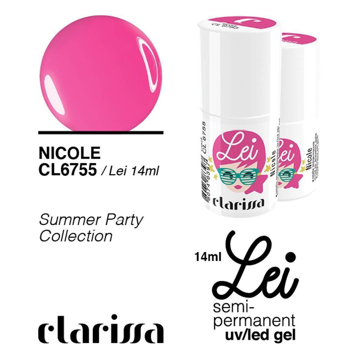 Clarissa smalto semipermanente tpo free 14 ml  nicole