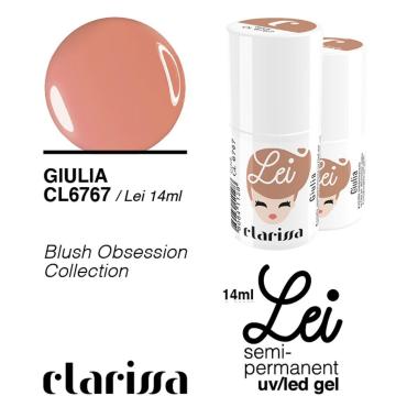 Clarissa smalto semipermanente tpo free 14 ml  giulia