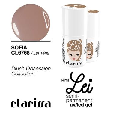 Clarissa smalto semipermanente tpo free 14 ml  sofia