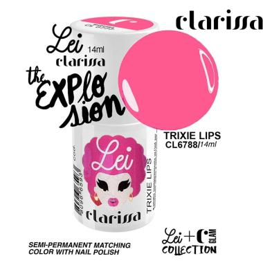 Clarissa smalto semipermanente tpo free 14 ml  trixie lips