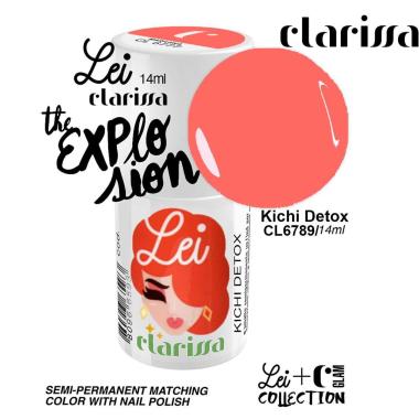 Clarissa smalto semipermanente tpo free 14 ml  kichi detox