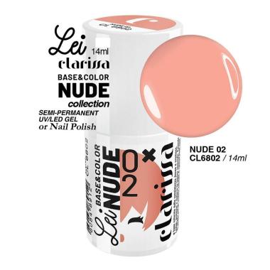Clarissa smalto semipermanente tpo free 14 ml  base&color nude 2