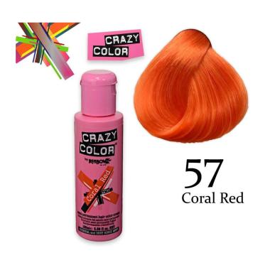 Crazy color semipermanente 100 ml coral red