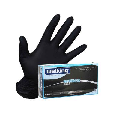 Guanti nitrico nero tg large walking