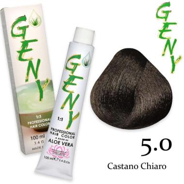 Geny professional tintura 100 ml castano chiaro 5.0