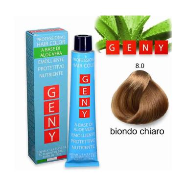 Geny professional tintura 100 ml biondo chiaro 8.0