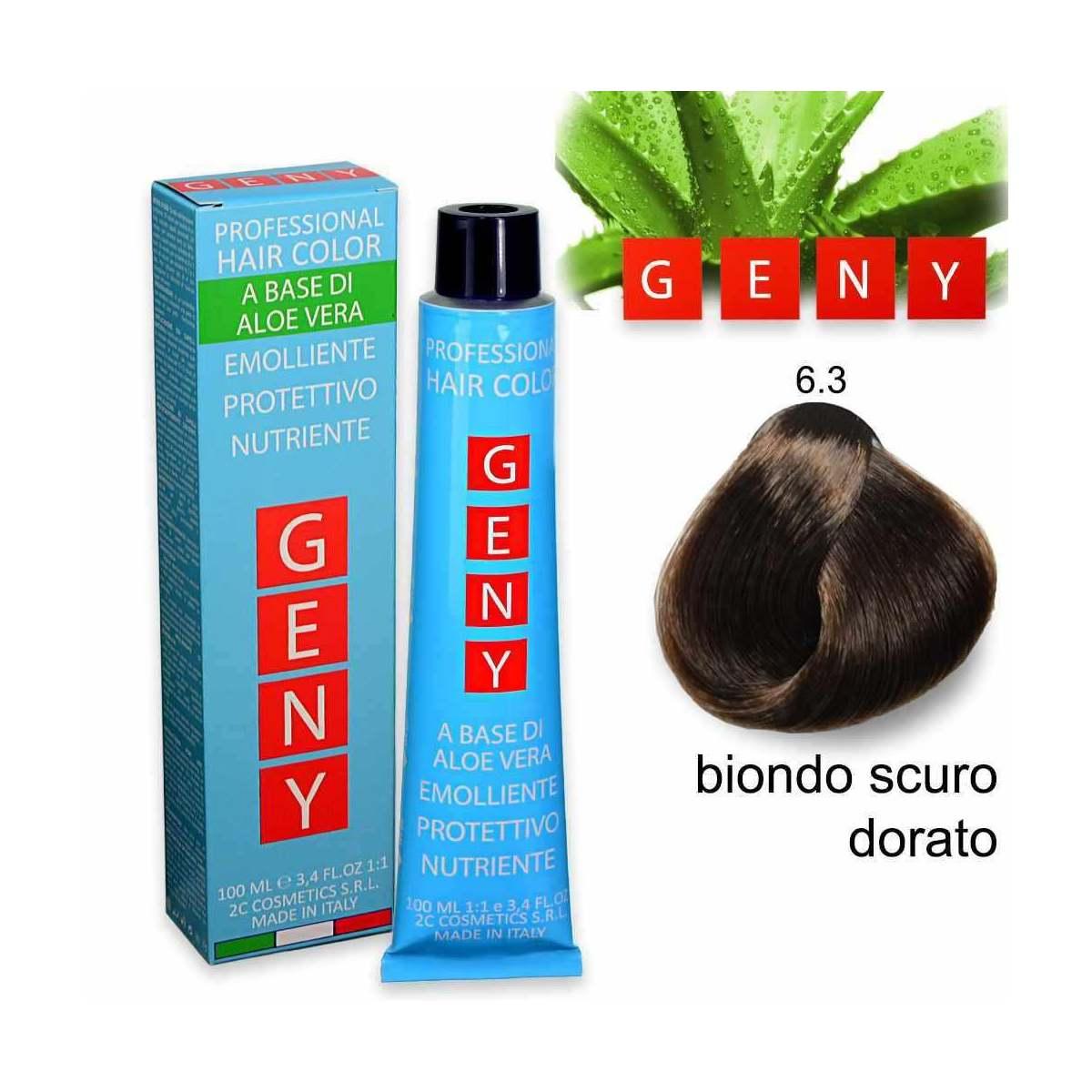 Geny professional tintura 100 ml biondo scuro dorato 6.3