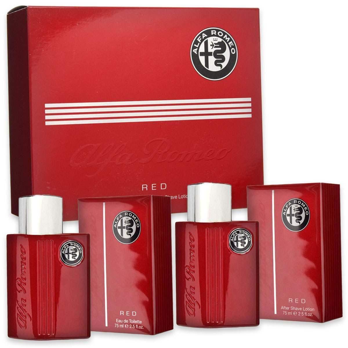 Alfa romeo coffret red edt 75 ml + after shave 75 ml