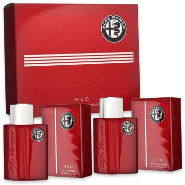 Alfa romeo coffret red edt 75 ml + after shave 75 ml