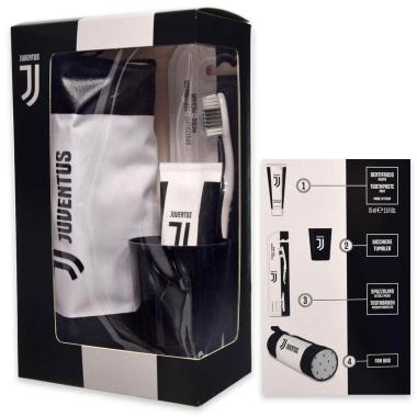 Juventus gift set oral care spazzolino + dentifricio + bicchiere