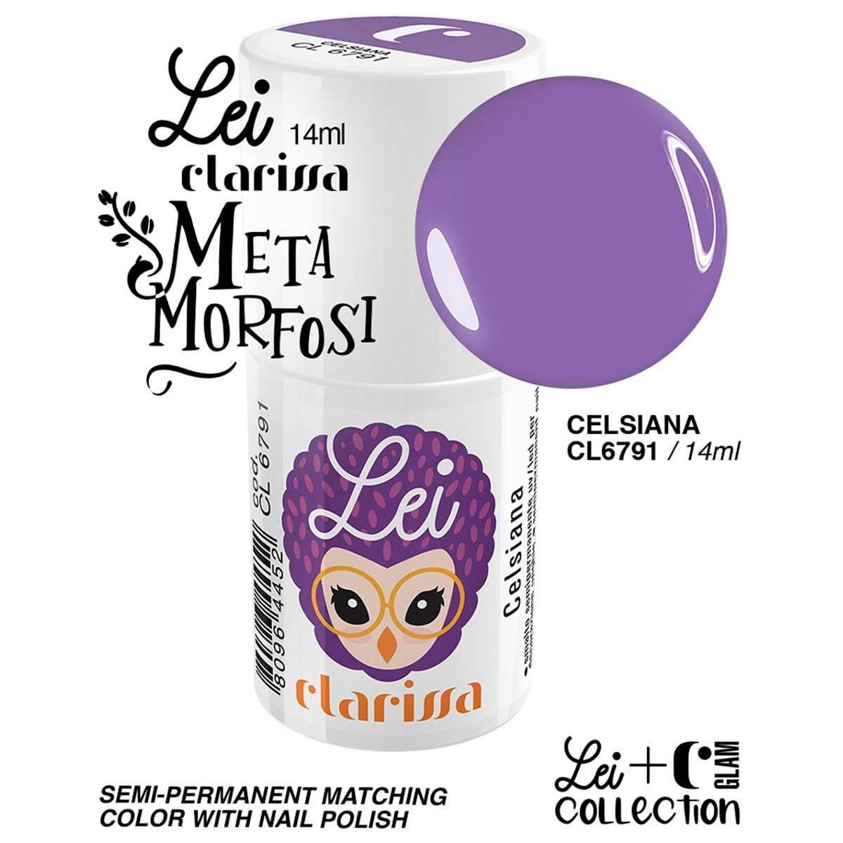 Clarissa smalto semipermanente tpo free 14 ml  celsiana