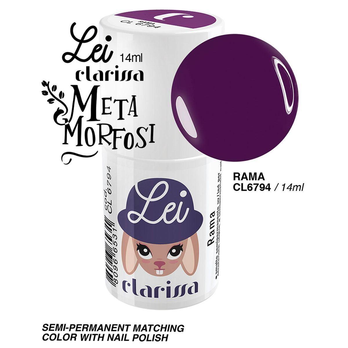 Clarissa smalto semipermanente tpo free 14 ml  rama