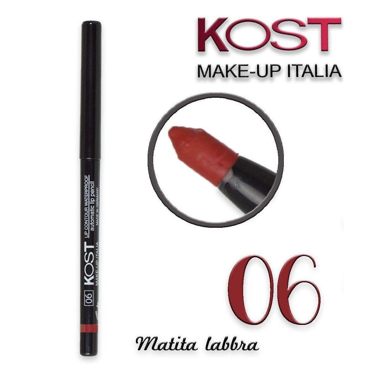 Matita labbra automatica lip contour waterproof kost 06