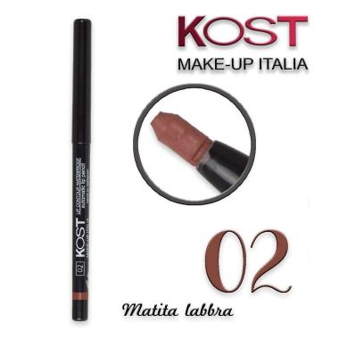 Matita labbra automatica lip contour waterproof kost 02