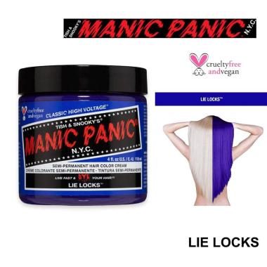 Manic panic high voltage lie locks purpl purple