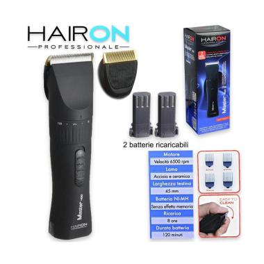 Regola capelli master 400 all black