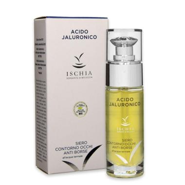 Ischia siero contorno occhi anti-borse 30 ml acido jaluronico