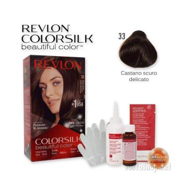 Revlon colorsilk n° 33 castano scuro delicato