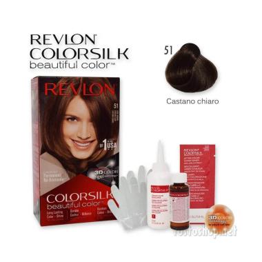 Revlon colorsilk n° 51 castano chiaro