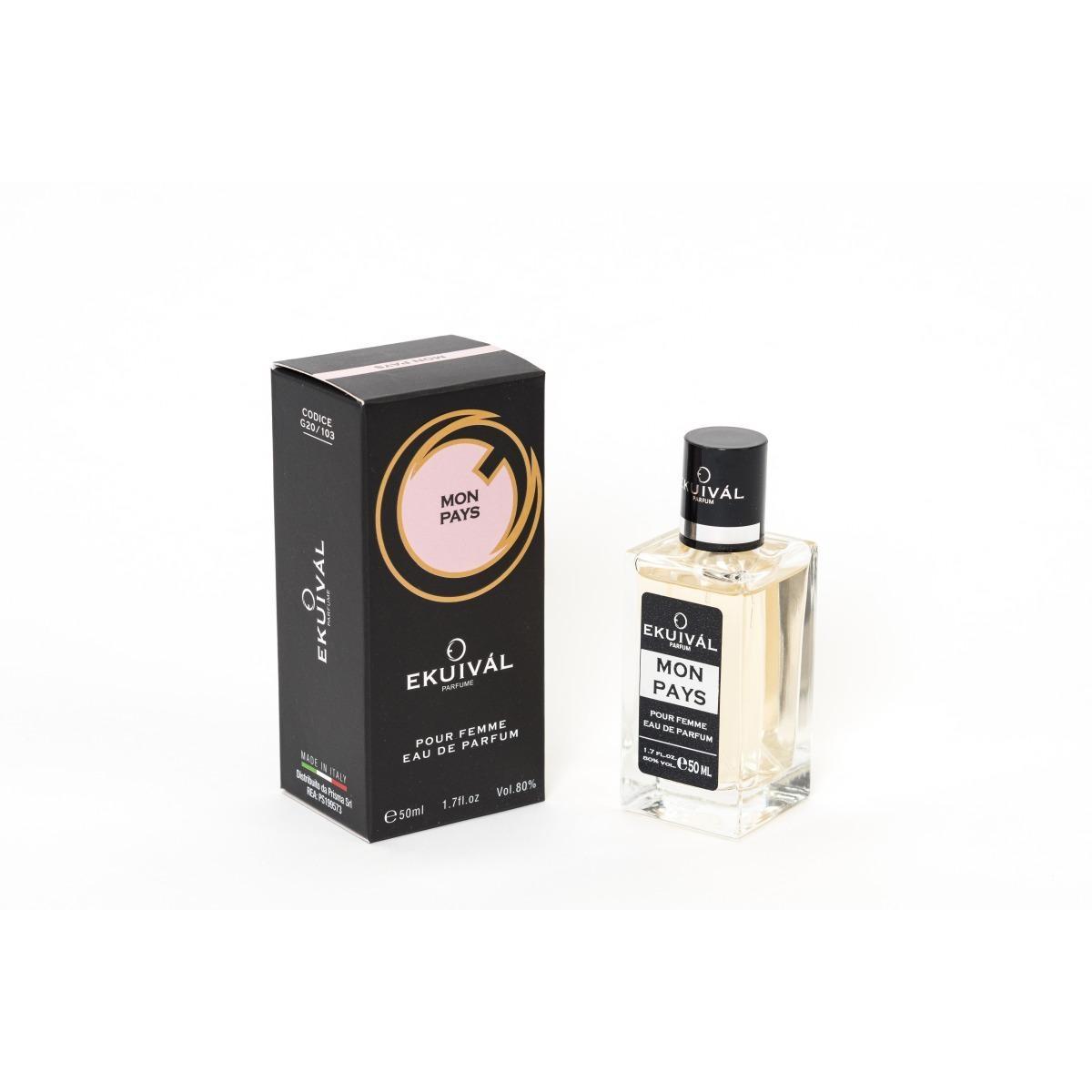 Profumo femminile 50 ml ekuival mon pays