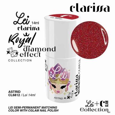 CLARISSA SMALTO SEMIPERMANENTE TPO FREE 14 ML  ASTRID - effetto diamante
