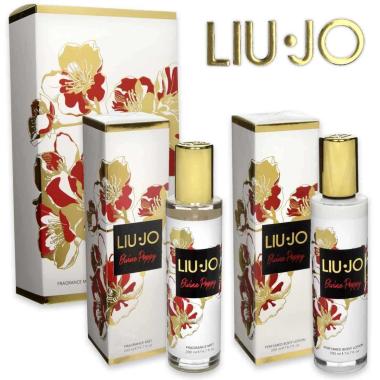 Liu-jo divine poppy fragrance mist 200 ml + body lotion 200 ml