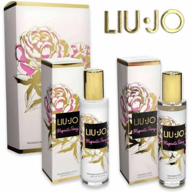Liu-jo magnetic peony fragrance mist 200 ml + body lotion 200 ml