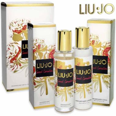 Liu-jo  sweet carnation fragrance mist 200 ml + body lotion 200 ml
