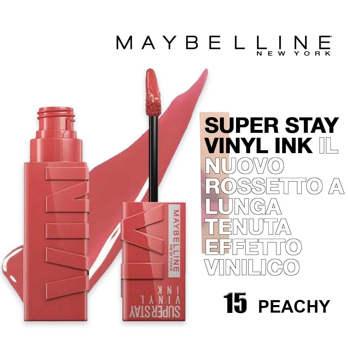Maybelline vinyl ink 15 peachy