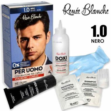 Renee blanche uomo crema colorante 1n nero
