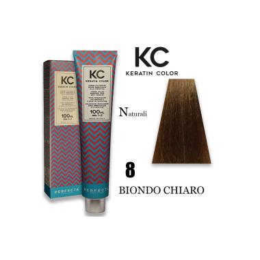 Kc keratin cream color 100 ml 8