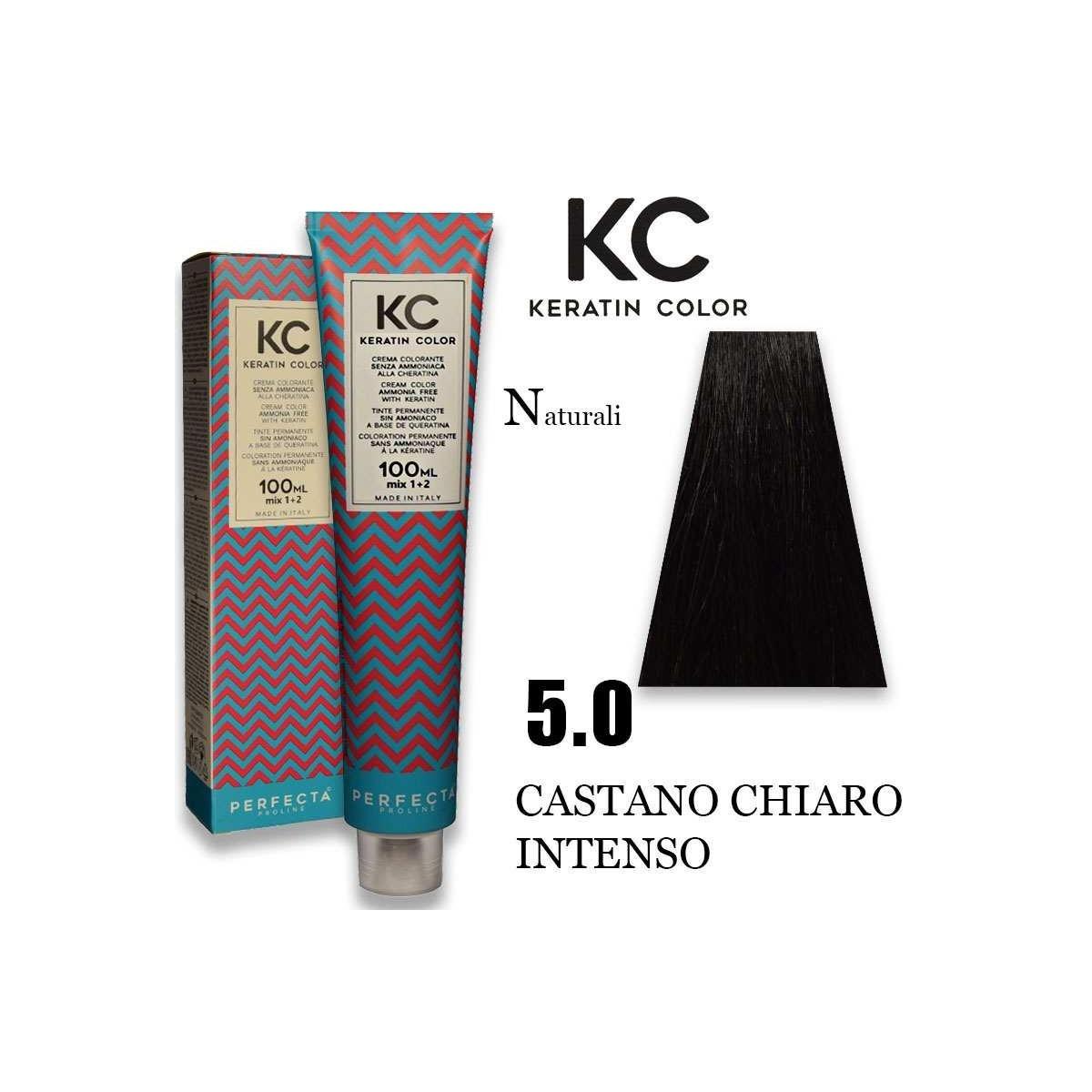 Kc keratin cream color 120 ml 5.0