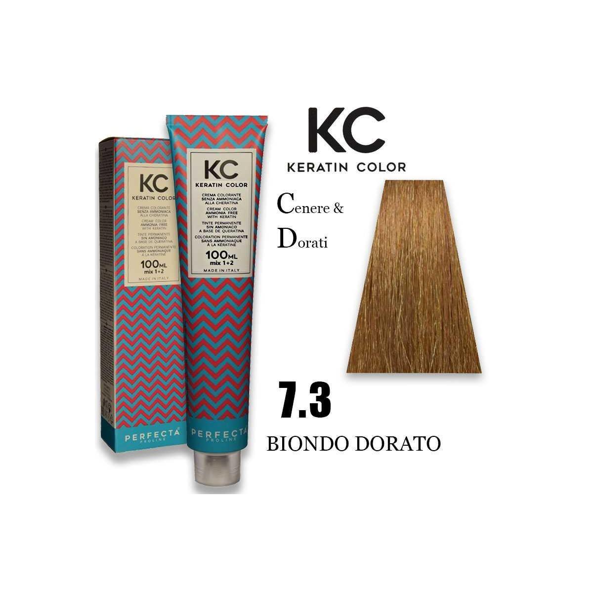 Kc keratin cream color 120 ml 7.3