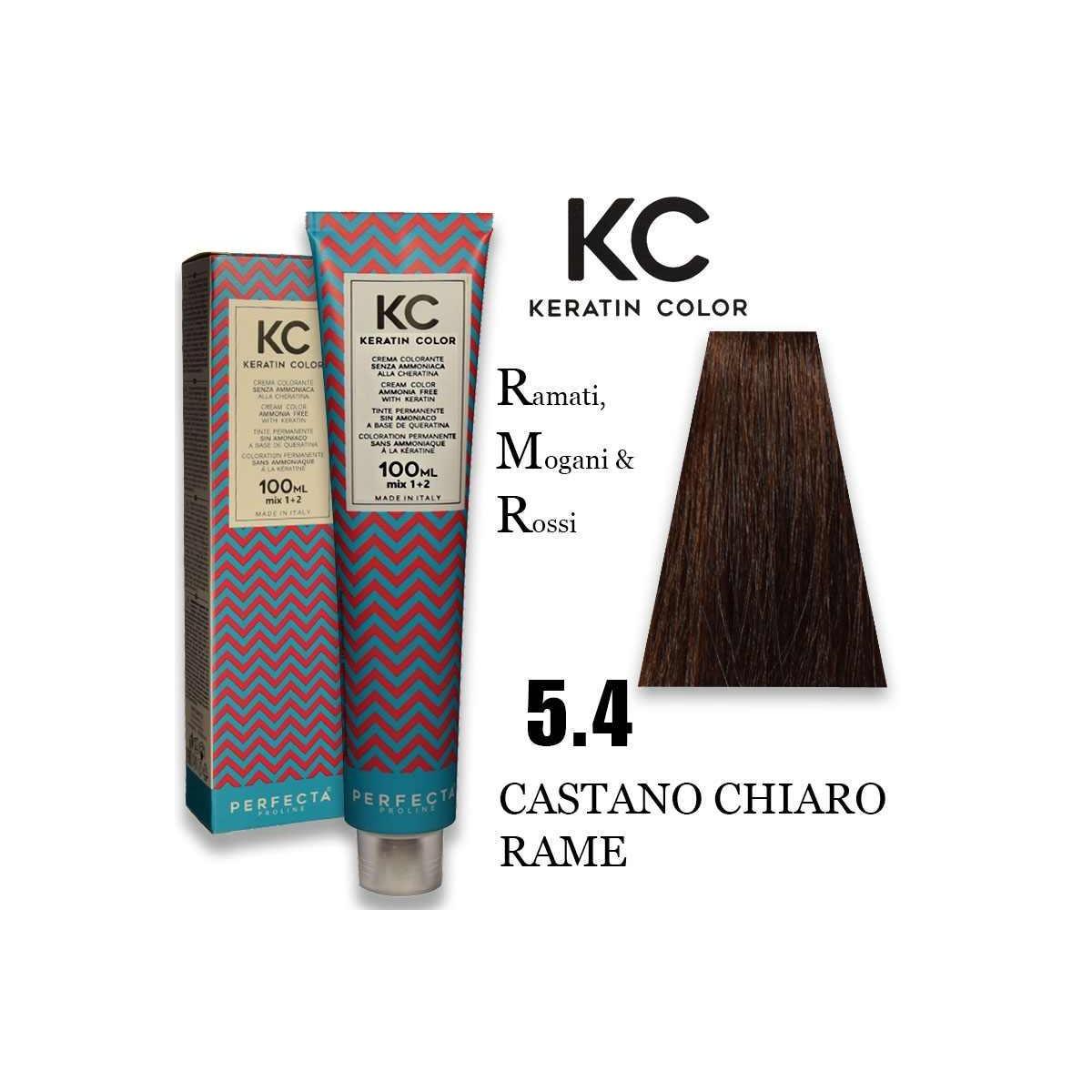 Kc keratin cream color 100 ml 5.4