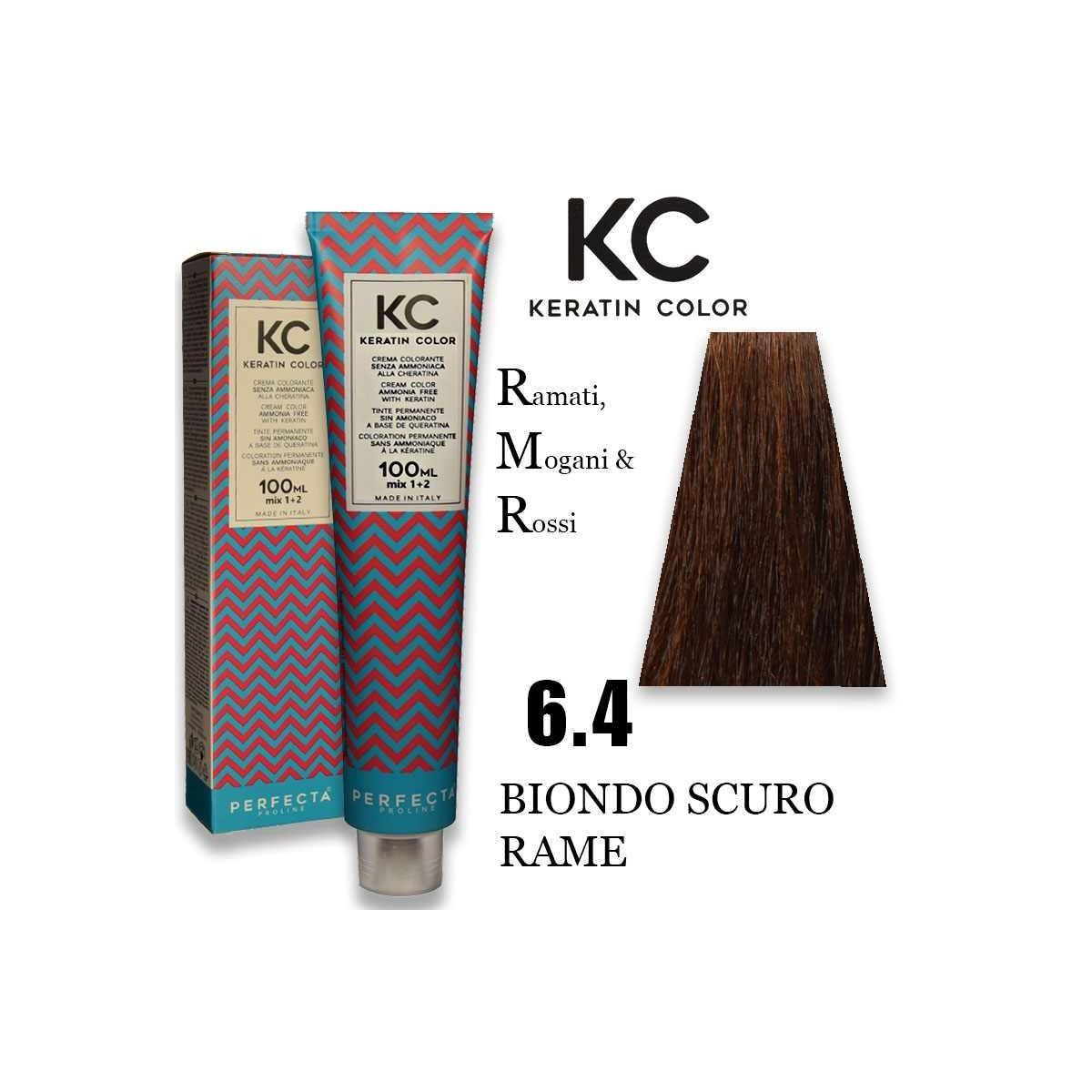 Kc keratin cream color 100 ml 6.4