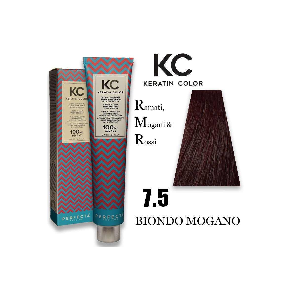 Kc keratin cream color 100 ml 7.5