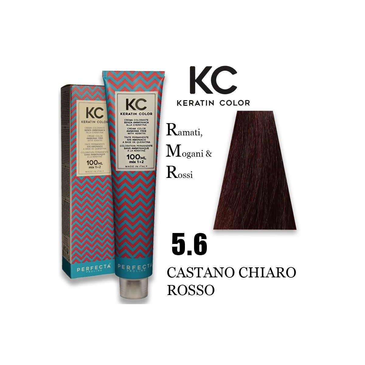 Kc keratin cream color 100 ml 5.6