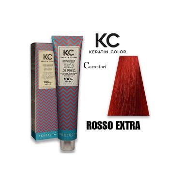 Kc keratin cream color 100 ml rosso