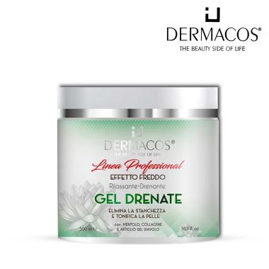 Dermacos linea professional gel drenante effetto freddo 500 ml
