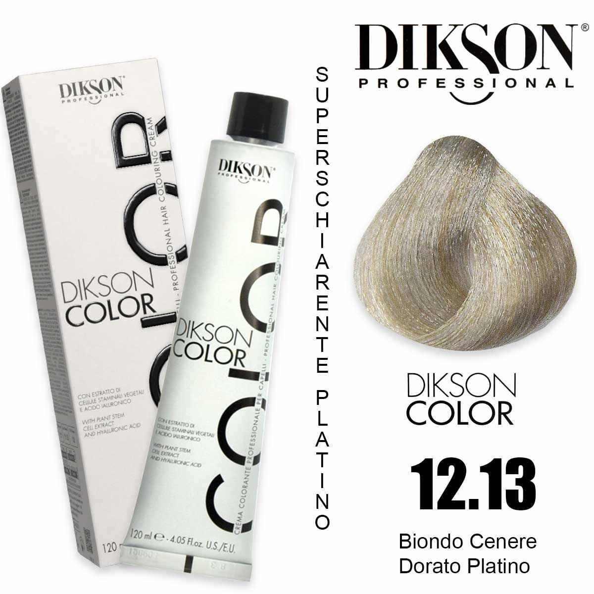 Dikson color 120 ml 12.13 biondo cenere dorato