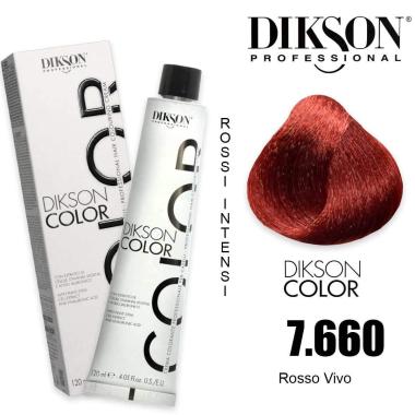 Dikson color 120 ml 7.66 - 7rr biondo rosso intenso<br>
