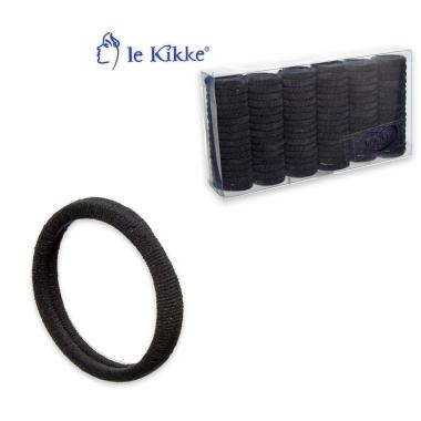 Le kikke tubo elastico d. 3,5  nero  box 96 pz.