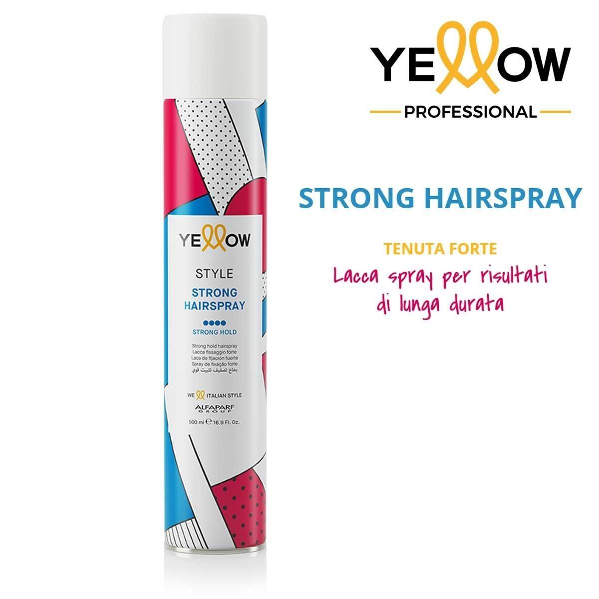 Alfaparf yellow style strong hairspray 500ml